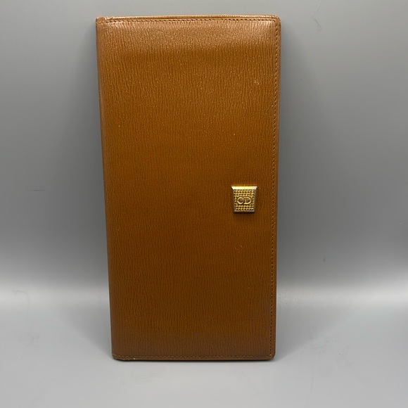 CHRISTIAN DIOR VINTAGE LONG WALLET - Picture 1 of 13
